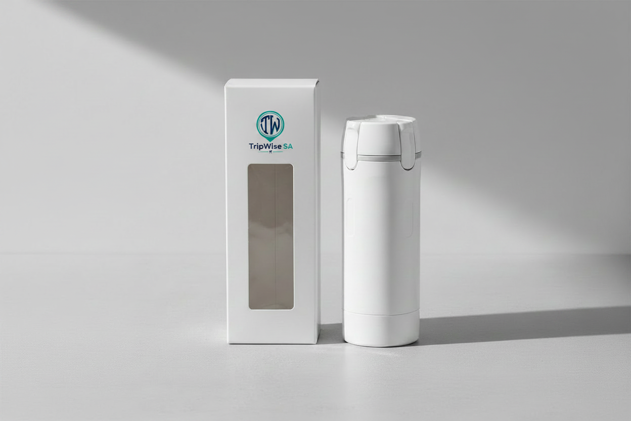 Box with full TripWise SA logo