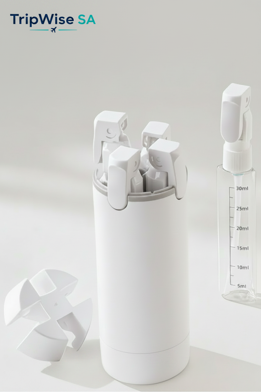 TripWise SA™ Compact and Refill Travel Dispenser Kit