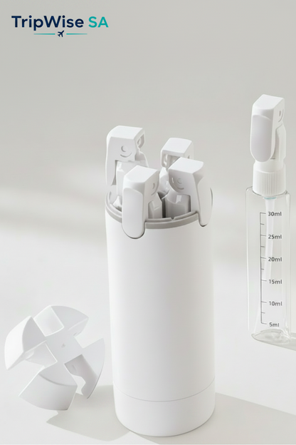 TripWise SA™ Compact and Refill Travel Dispenser Kit